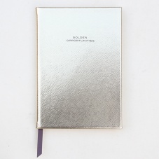 Gold Casebound Notebook By Caroline Gardner